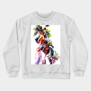 Desert Palm Trees Crewneck Sweatshirt